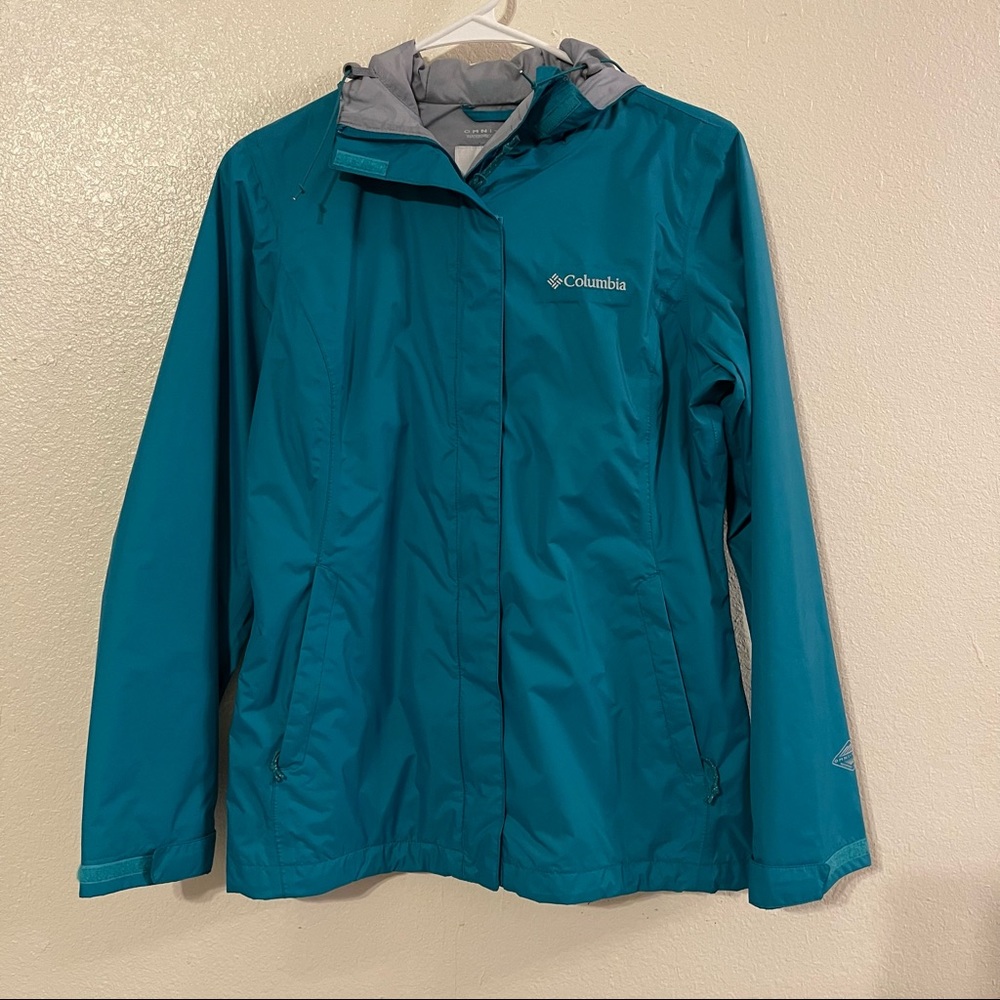 Columbia Omni-Tech waterproof breathable full zip jacket